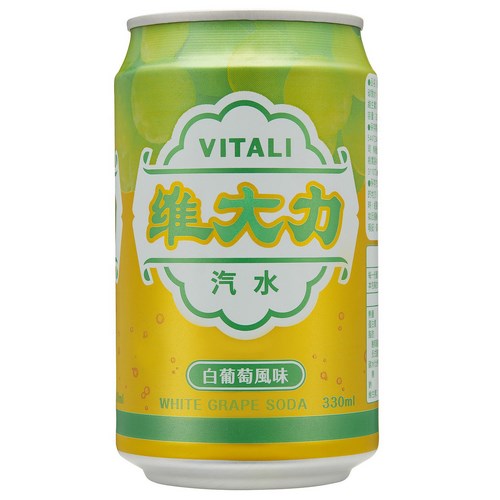 維大力白葡萄風味氣水330ml(箱)